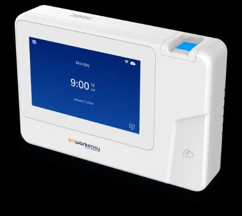 EasyClocking 500 advanced multispectral fingerprint time clock