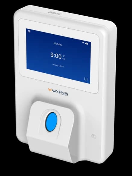 EasyClocking 700 industrial fingerprint time clock for manufacturing