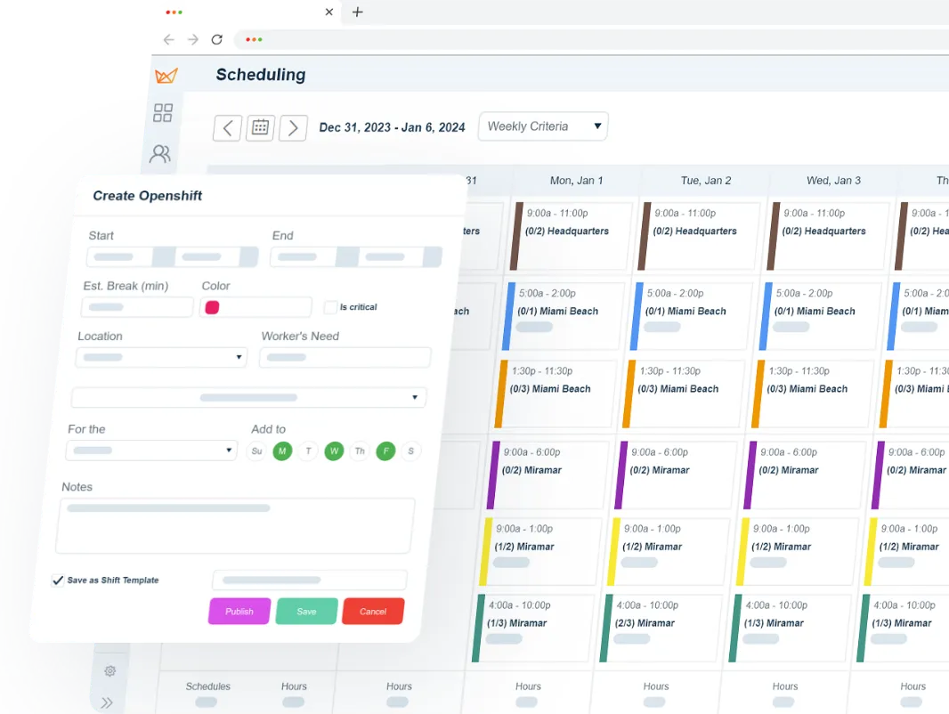 Simple Scheduling Software Scheduling Software: Fair Pay Starts With Fair Access | EasyClocking by ...